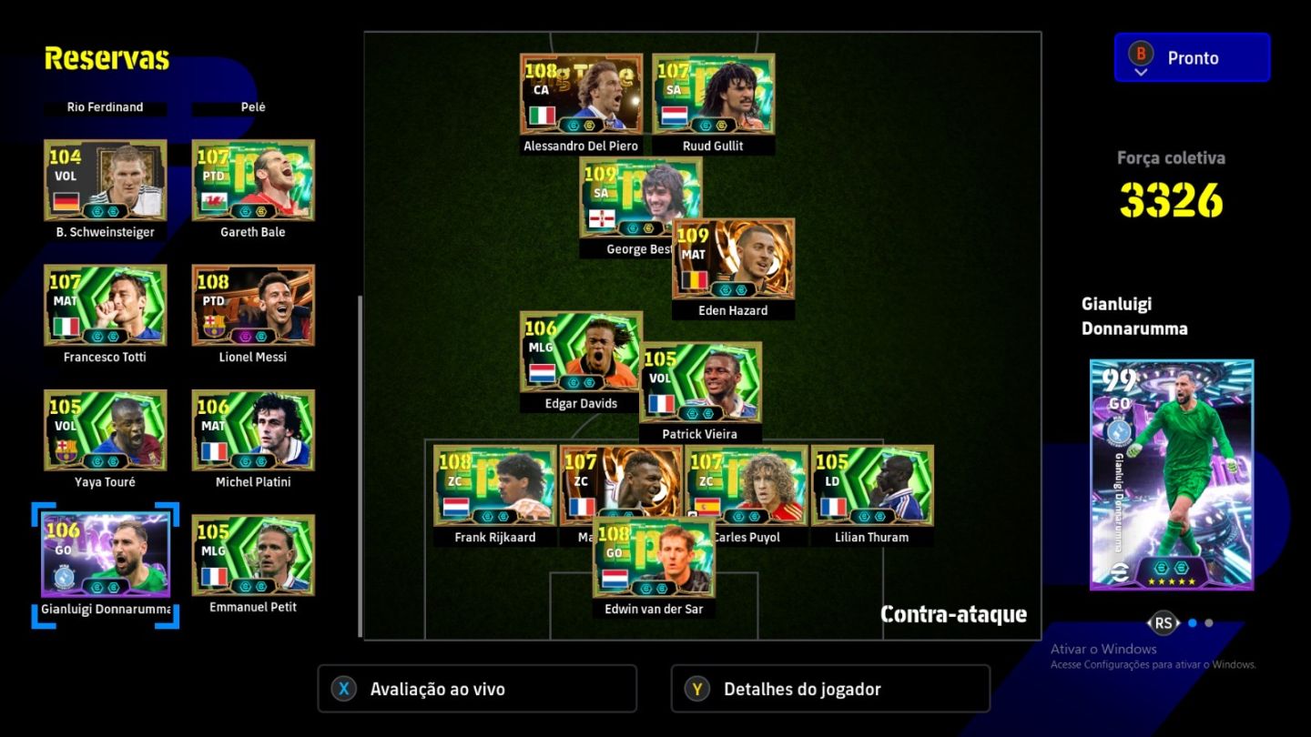 Conta de efootball Xbox