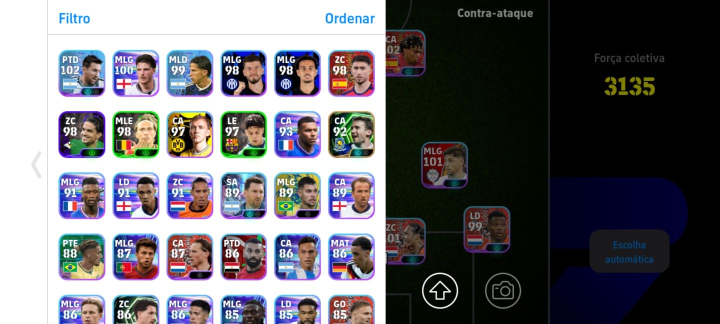 Conta Efootball com pack da Holanda