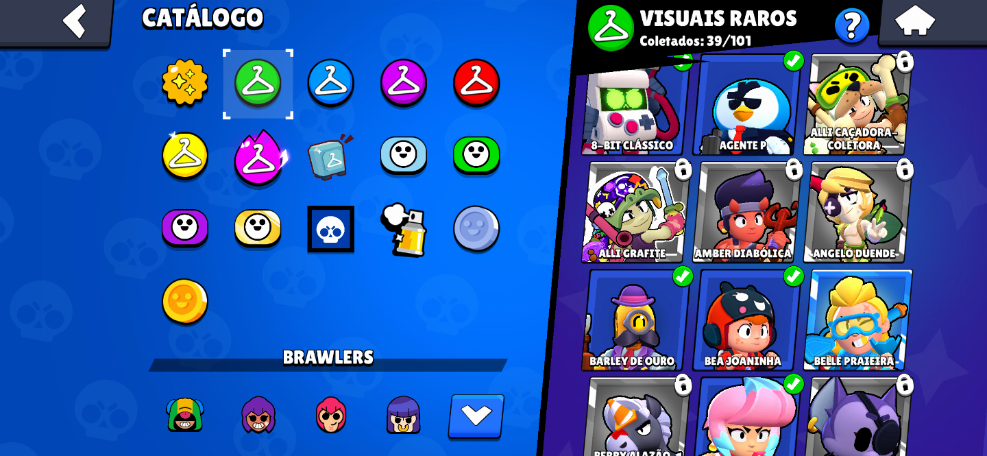 CONTA DE BRAWL STARS 53/103 BRAW (TODOS OS DADOS TROCAVEIS, ACEITO OFERTAS BOAS)