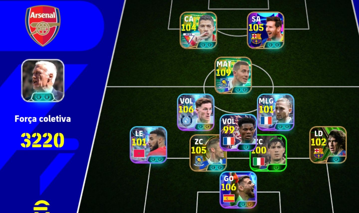 Conta efootbal mobile completinha