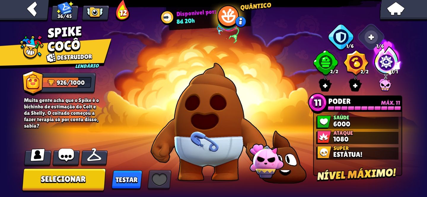 Essa conta muito boa de brawl stars conta full