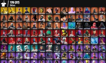CONTA MUITO BOA COM 170 SKINS,SALVE MUNDO FUNDADOR,PASSES ANTIGOS E 1150 VBUCKS