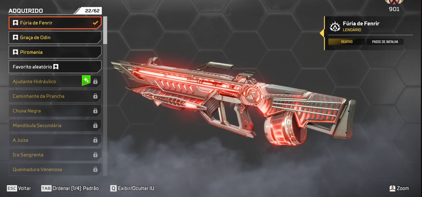 Conta Apex Legends (Herança Karambit e Bote da Serpente)