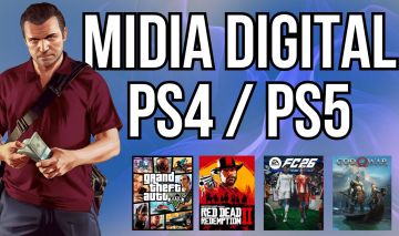 Mídias Digitais PS4 e PS5 | Jogos Baratos | Entrega Rápida