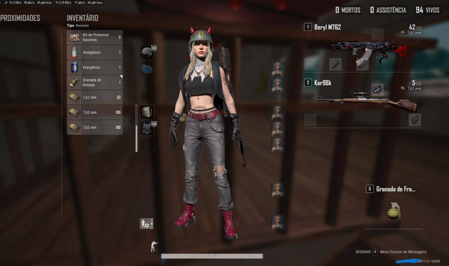 CONTA PUBG STEAM - BERYL SUKUNA LV3 + COMPETIDOR GALSYA LV1