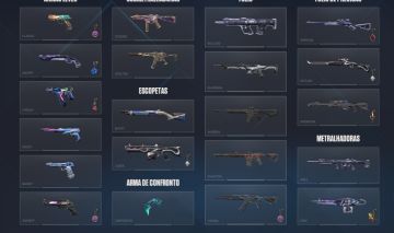 CONTA VALORANT COM MAIS DE 1200 REAIS EM SKINS