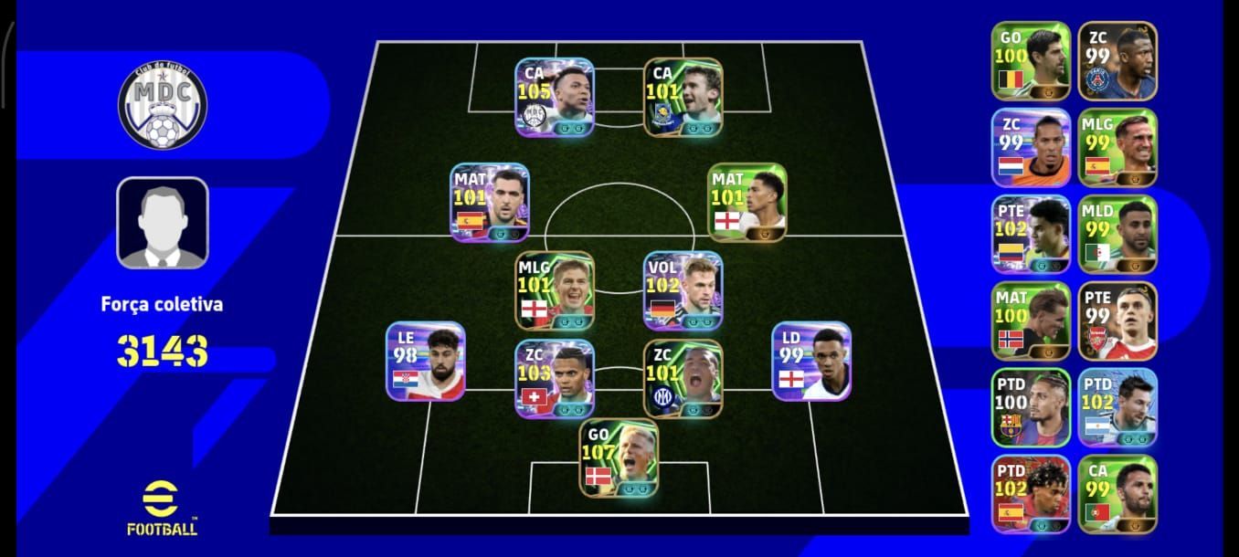 EFootball | PW 3143 | Mbappé 105 | Bellingham, Lampard, Messi, Yamal Mark bommel