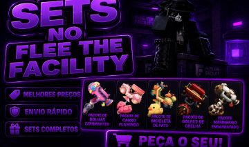 Novos Sets - Flee the Facility | Entrega Rápida