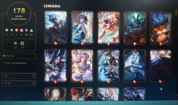 Conta LOL gold full campeões