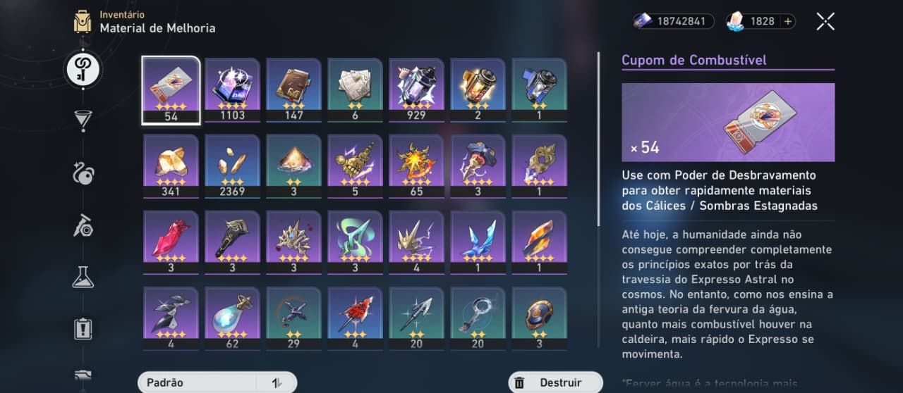 HONKAI: STAR RAIL - CONTA LOBA999 E6S1 + EVAE0S1 + TIME PREMIUM + 72 TIROS LIMIT