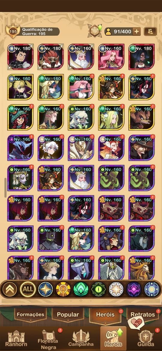 CONTA AFK ARENA/15K+ DIAMANTES/KAFKA HIBINO/ROWAN/PALMER/MEDUSA COM SI LIBERADO