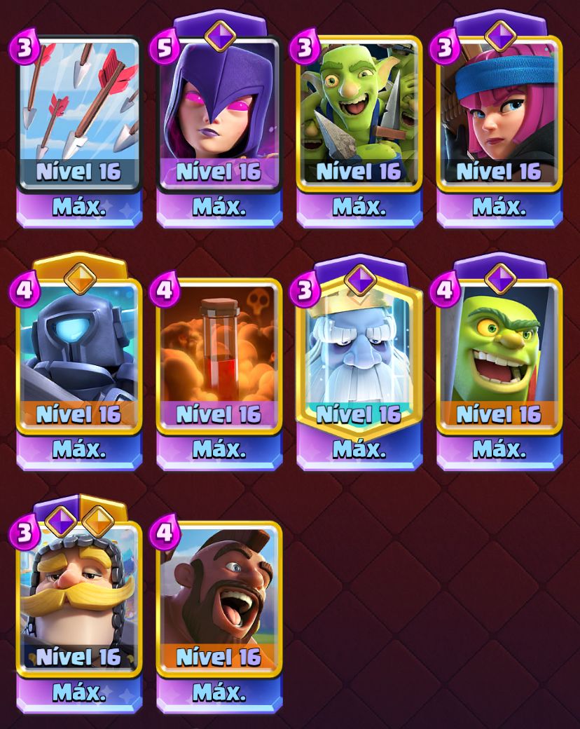 CONTA 13K TROFEUS CLASH ROYALE