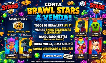 Conta brawl stars 57K