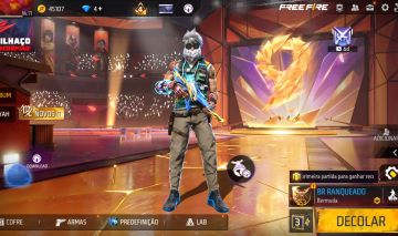 CONTA DE FREE FIRE GEMADA NÍVEL 71 COM ANGELICAL, FITINHA e AVENTUREIRO