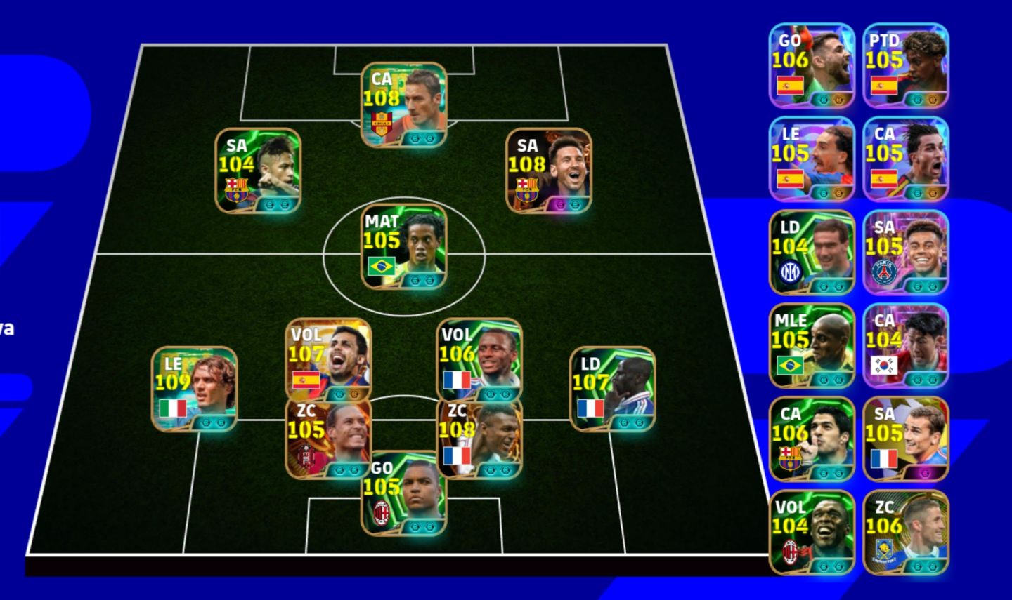 CONTA FULL 3293++ TRIO MSN/ R10/ MELHOR ZAGA DO GAME E +++