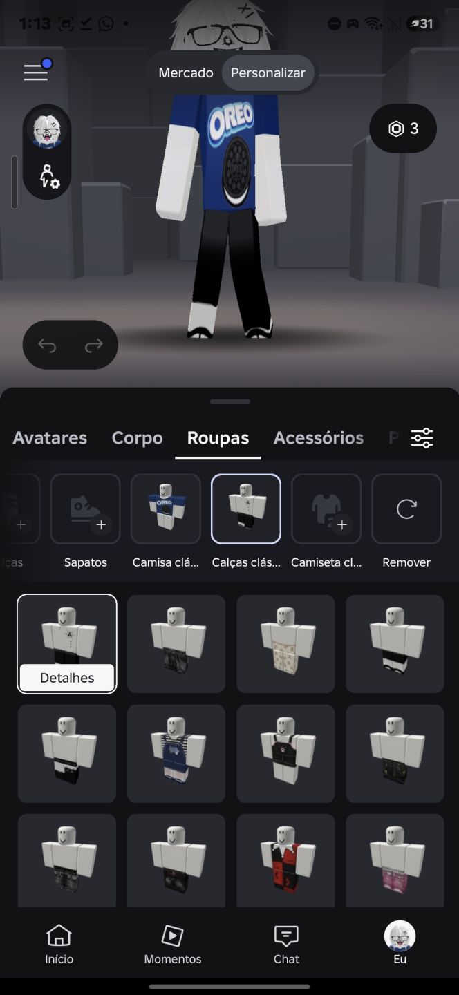 Conta de Roblox - 7k de robux gastos | Focada em skins masculinas