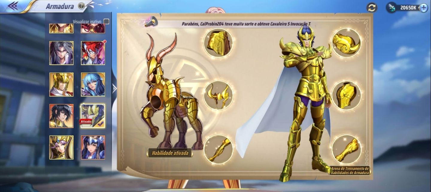Saint Seiya Awakening Nv43 (A144 Upyr)