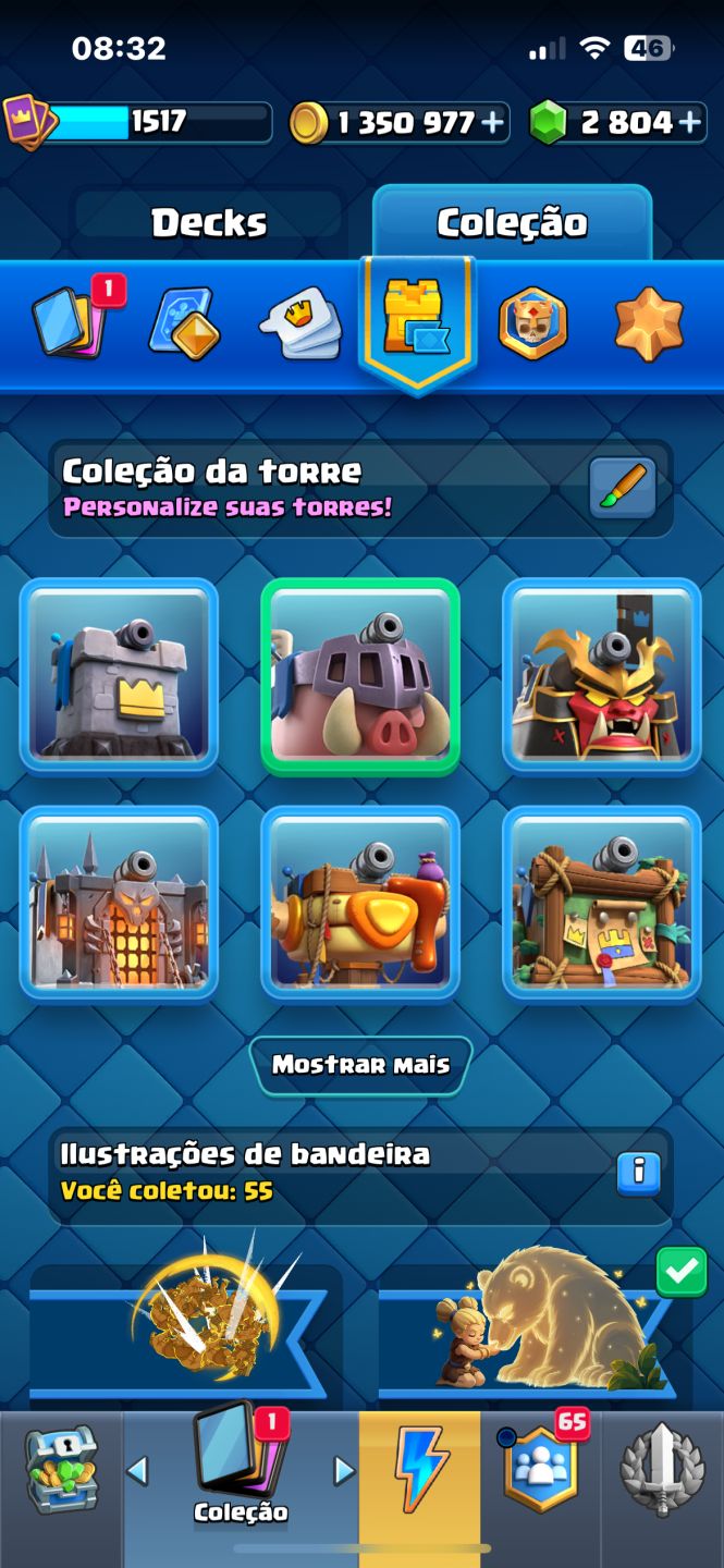 CONTA CLASH ROYALE + BRAWL STARS,2 conta no mesmo supercell ID