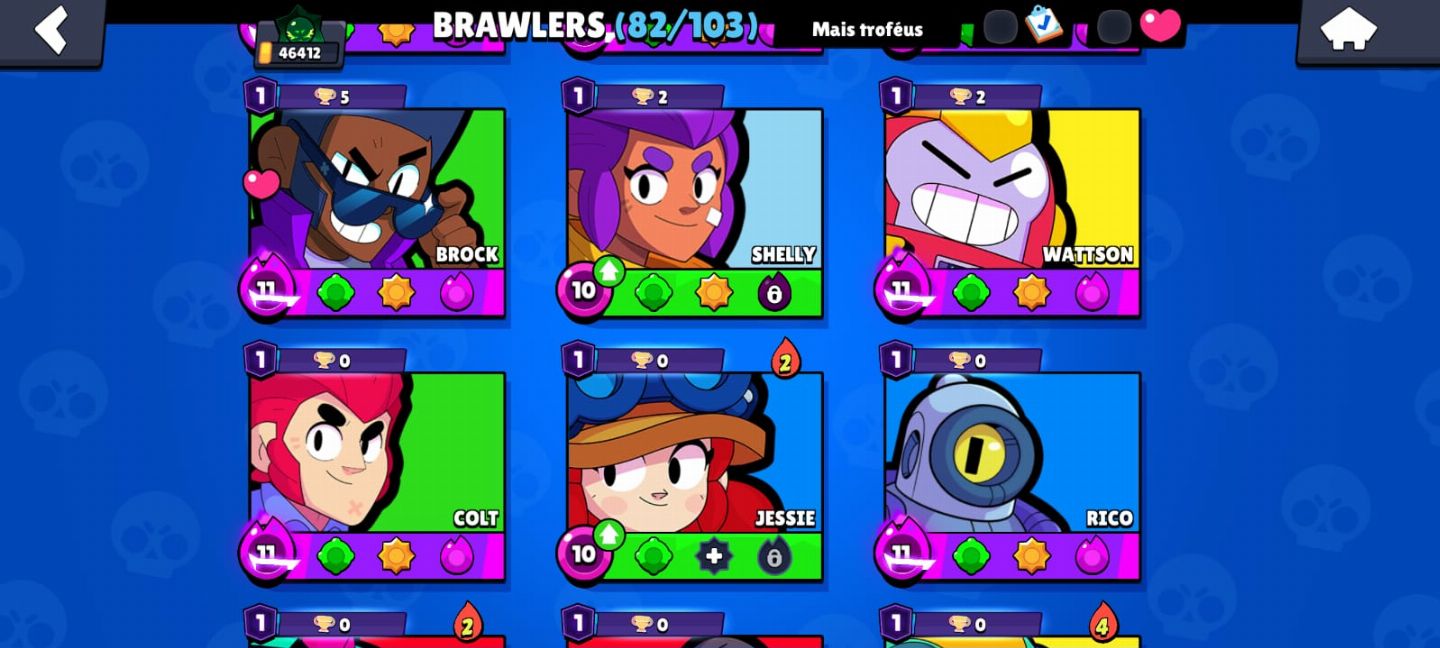 Conta Brawl Stars à venda nível avançado