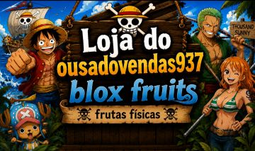 FRUTAS FÍSICAS BLOX FRUITS COM PROMOÇÃO