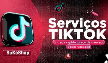 TIKTOK SEGUIDORES, VIEWS E CURTIDAS (SERVIÇOS)