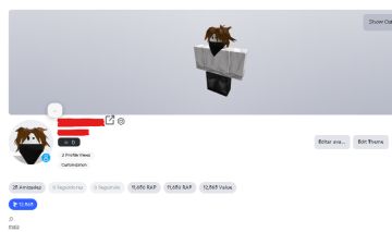 CONTA ROBLOX 11K+ RAP EM LIMITEDS