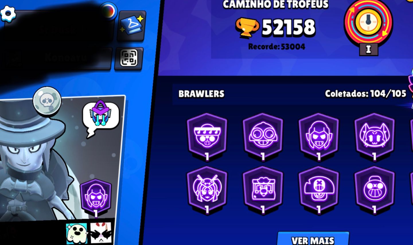 Conta de brawl stars 50k+ barata pra sair rápido