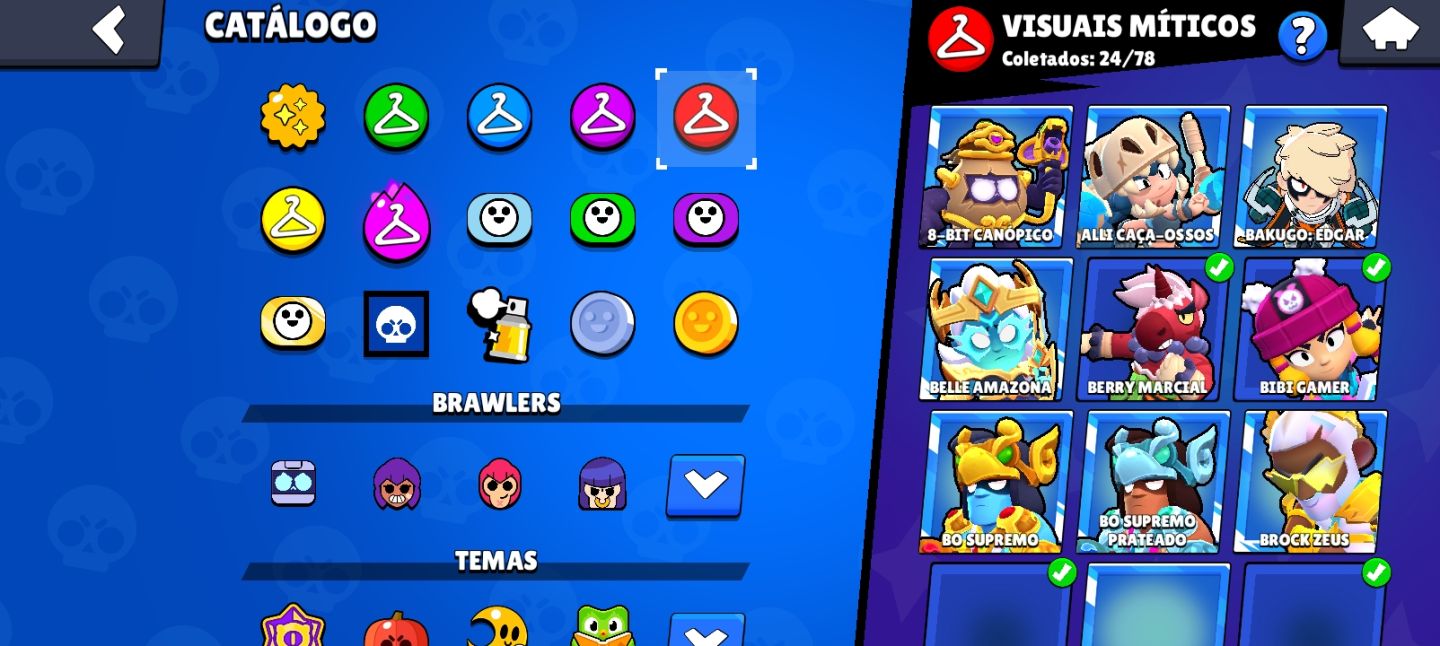 CONTA DE BRAWL STARS DE (2019) , (O PREÇO PODE SER Negociável))