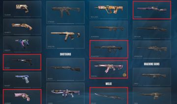 CONTA VALORANT - 4 SKIN DE VANDAL, 4 SKIN DE PHANTOM, 2 FACA, SHERIFF & GHOST