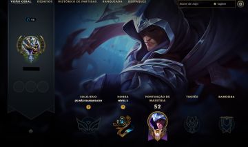 Conta LOL Nível 46 Unranked, FULL ACESS, MMR ALTO, D4 SEASON 2024