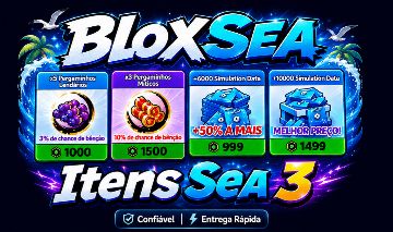 BLOX FRUITS ITENS SEA 3 [50% OFF]