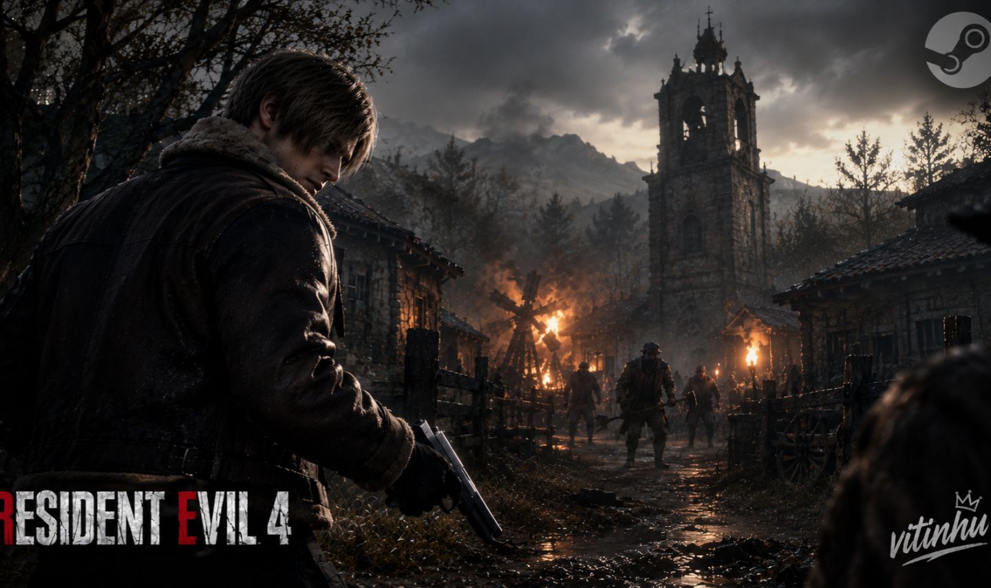KEY RESIDENT EVIL 4 REMAKE - RESIDENT EVIL 7 - LIMITADO - STEAM