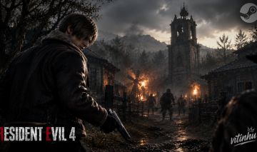 KEY RESIDENT EVIL 4 REMAKE - RESIDENT EVIL 7 - LIMITADO - STEAM