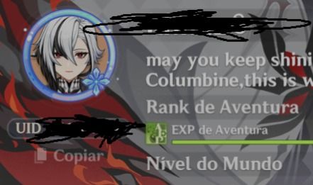 Conta genshin impact rank 60 com personagens com constelações e assinaturas