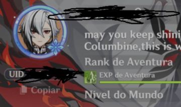 Conta genshin impact rank 60 com personagens com constelações e assinaturas
