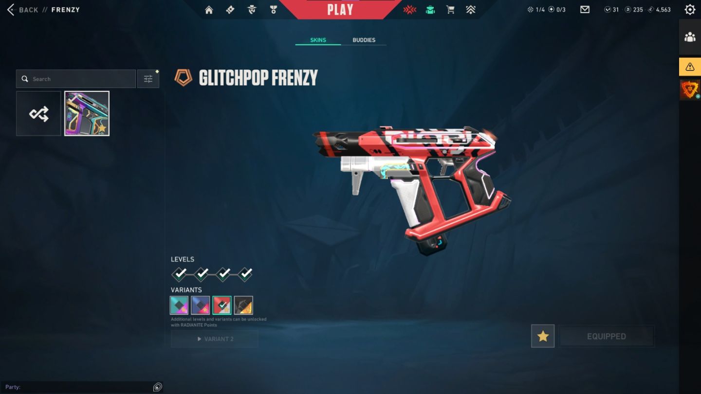 Conta de Valorant com Varias Skins | Skins Champions