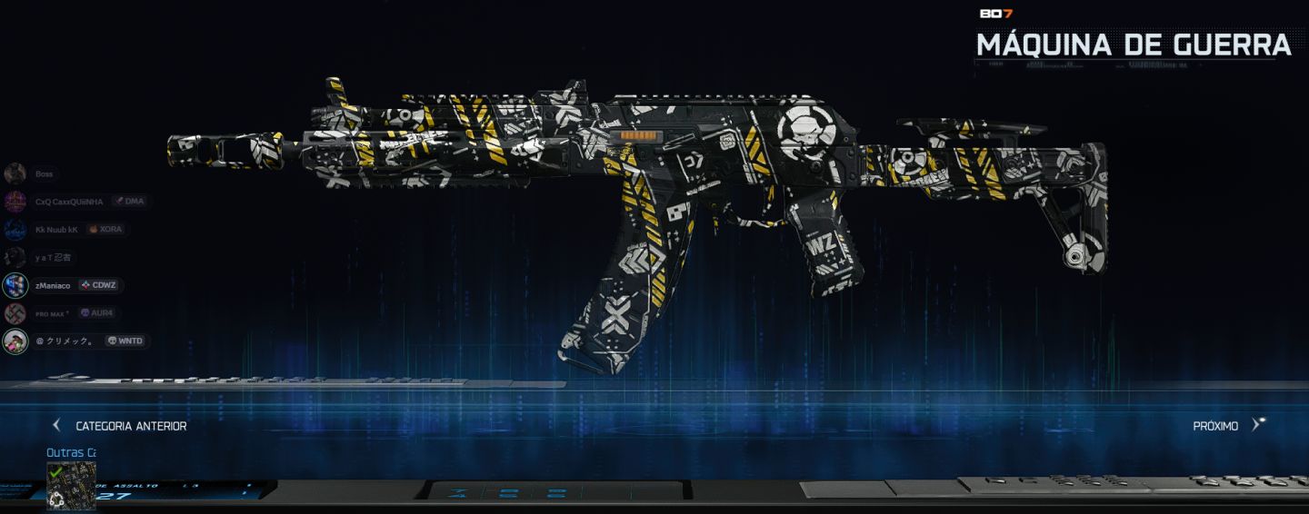 CONTA WARZONE NUKE | SKIN OPERADOR NUKE + CAMUFLAGEM NUKE + CALLING CARD