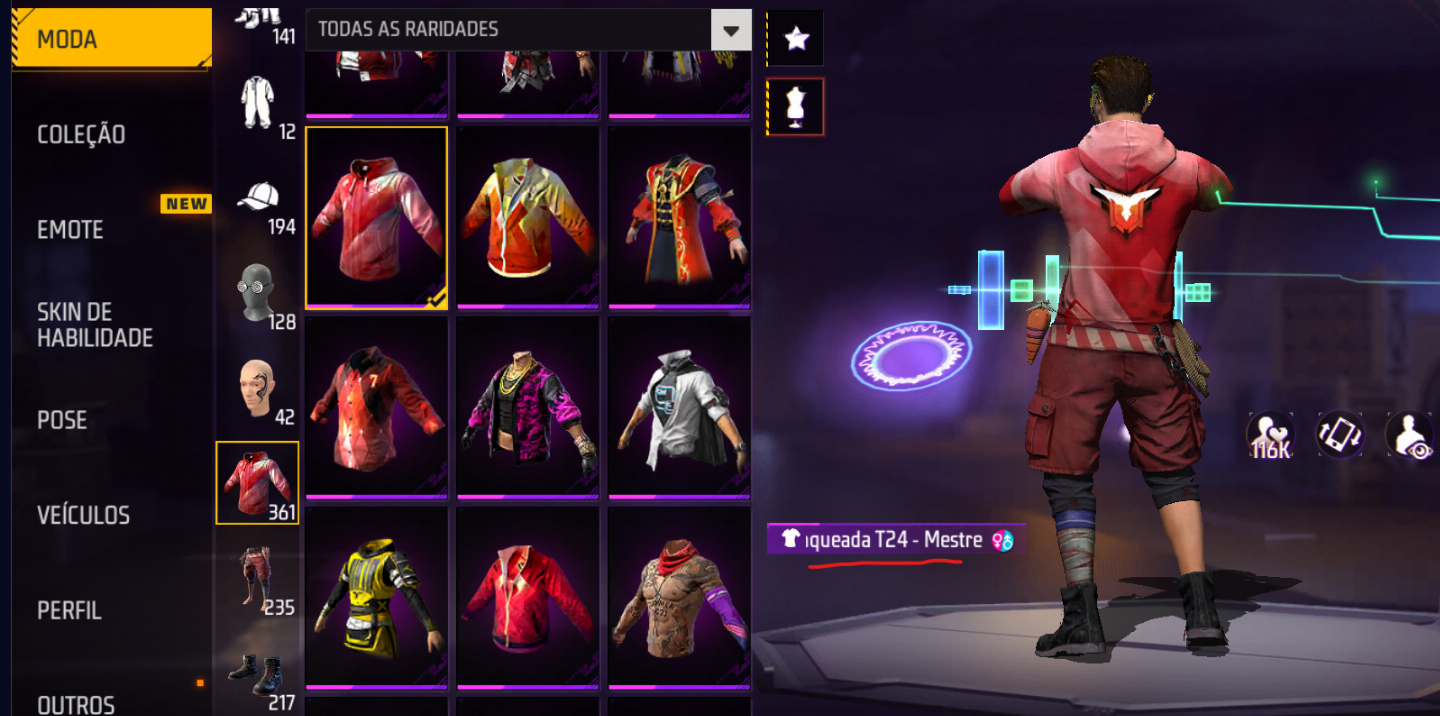 Conta Free Fire VK Full Acesso Level 60+ Itens Raros Skins e Passe Elite