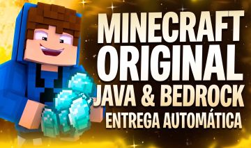 Minecraft Java + Bedrock Original | Entrega Automática/imediata Promoção+brindes