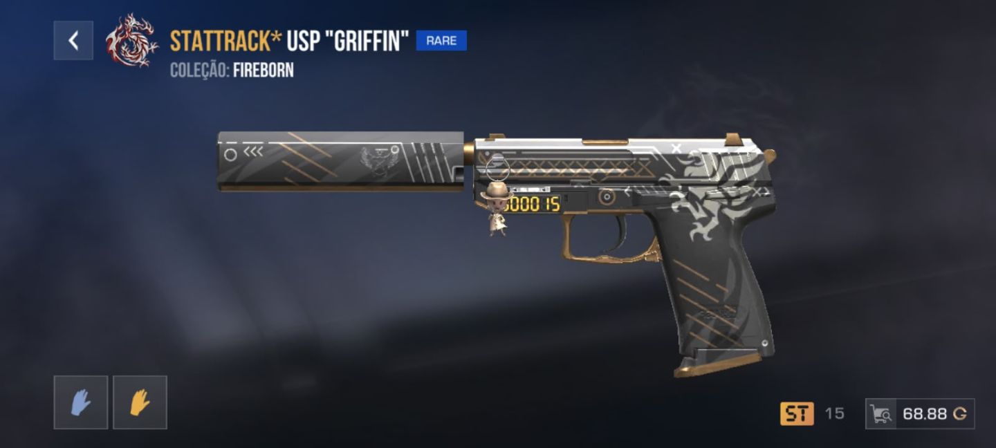 (PRA SAIR RÁPIDO) CONTA DE STANDOFF 2 COM KIT BRANCO!