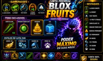CONTA DE ROBLOX BLOX FRUIT PREMIUM