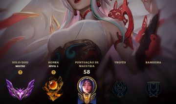CONTA LOL MESTRE 59 win RATE