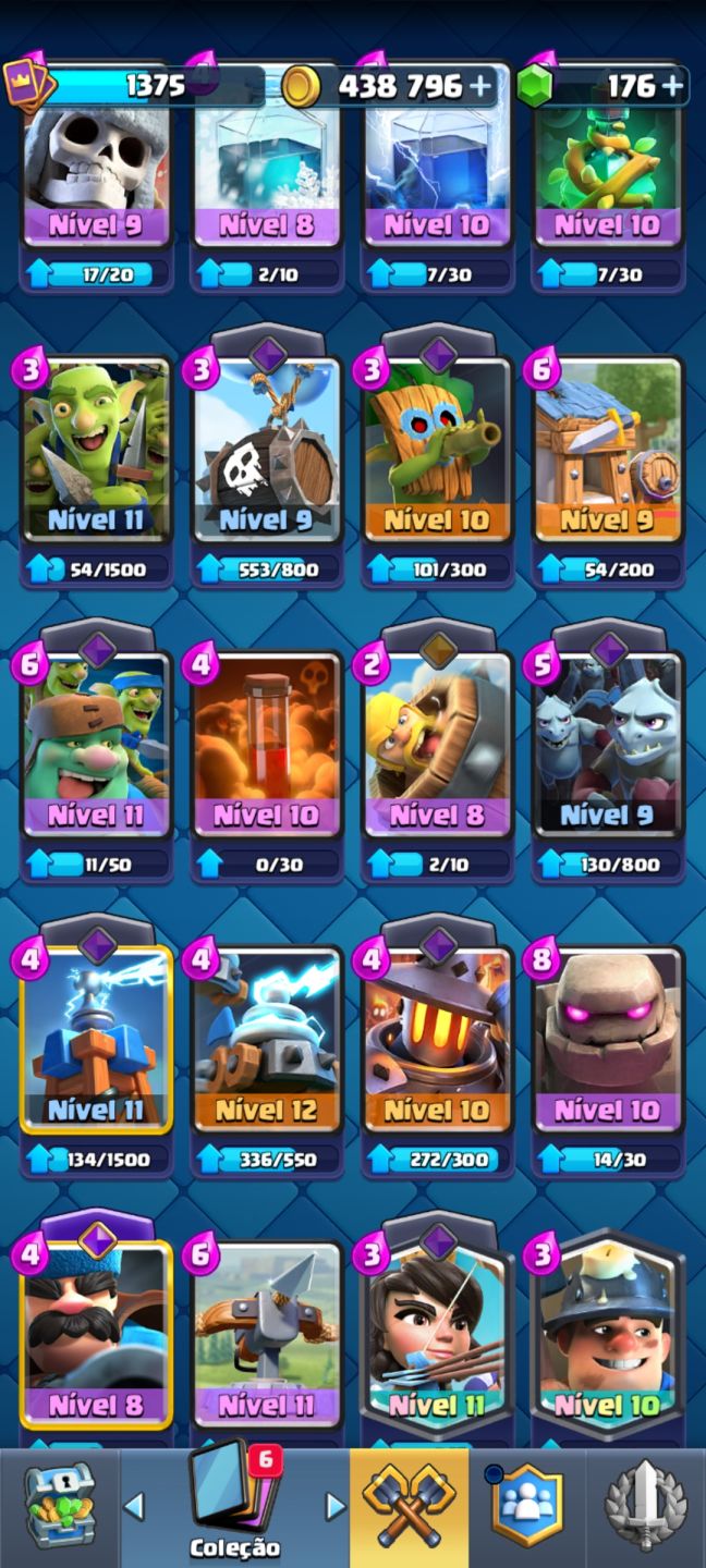 [BRINDE ESPECIAL] Brawl Stars 48K Troféus + Clash Royale 9K Troféus