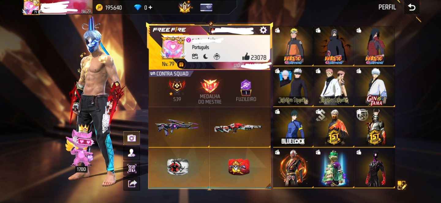 CONTA 1450 peita ESTREMA MENTE LINDA E RARA SEMI FULL PASSE LV 79