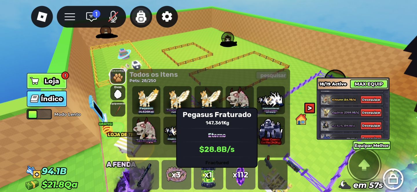 CONTA DE BLOX FRUITS+ROUBE UM OVO