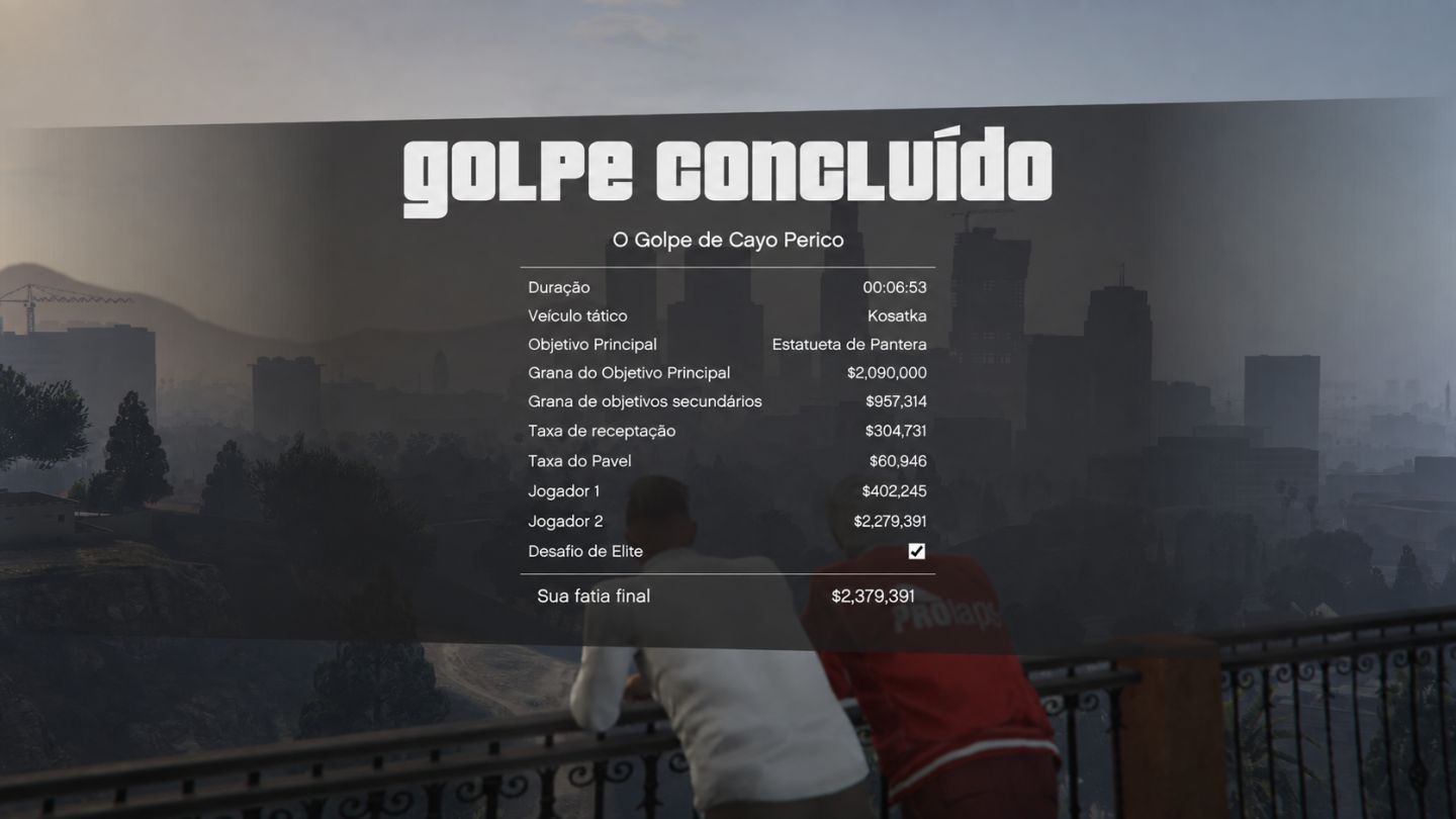 CAYO PERICO COM A PANTERA VOLTOU! VENHA FAZER MILHÕES NO (PS5)