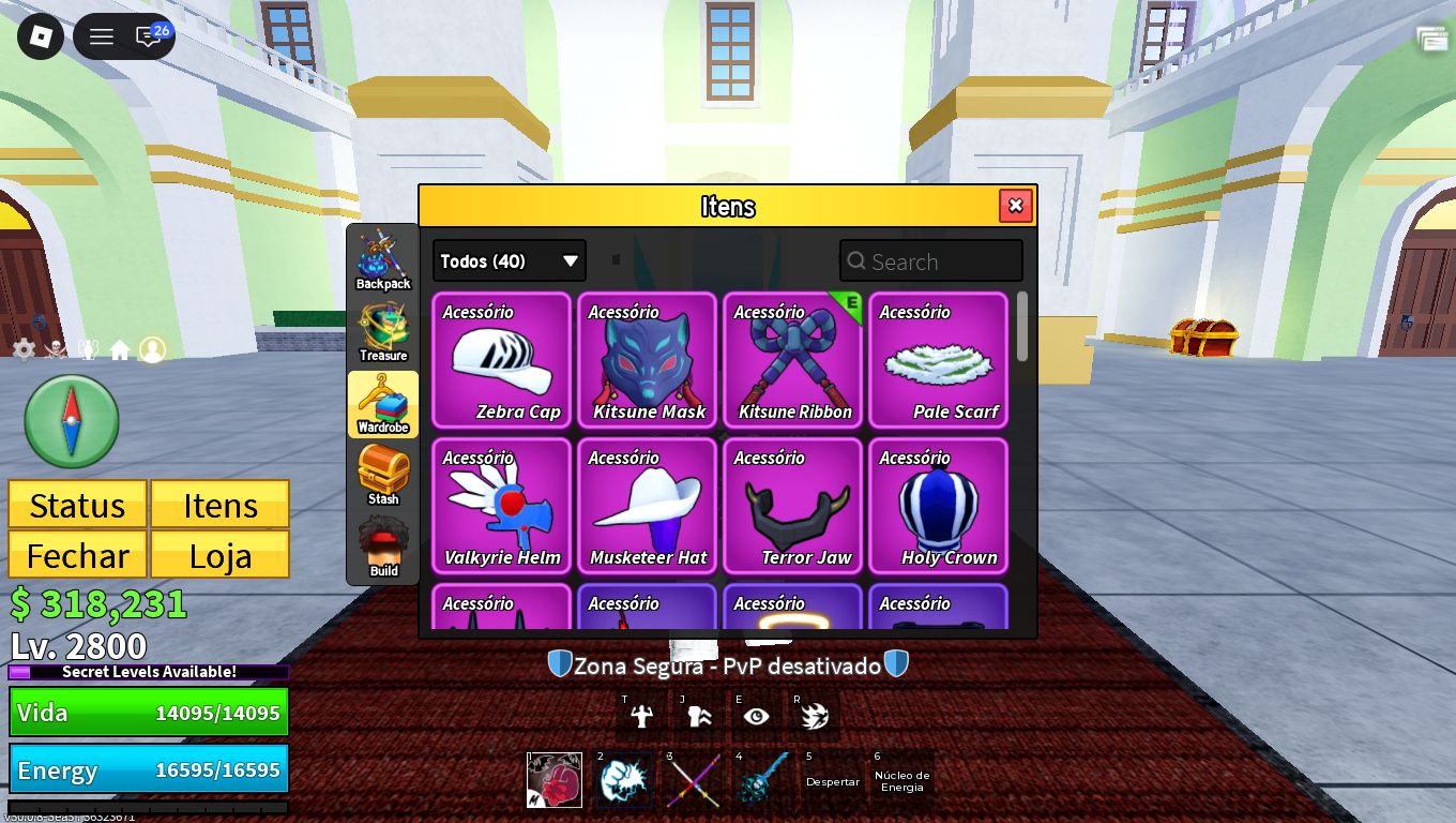 CONTA BLOX FRUITS + KING LEGACY | LVL 2800 + 5M BOUNTY + BUDDHA PERM E MAIS!!