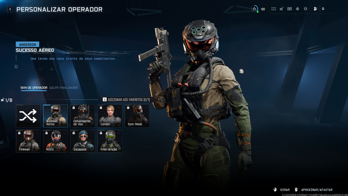 CONTA WARZONE / CAMUFLAGEM PEDRA SANGUÍNEA / FULL ACESSO