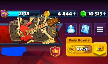CONTA LVL 2148 COMPETITIVA 36 EVOS 12 HERÓIS 14K TROFÉUS PASSE ATIV CLASH ROYALE