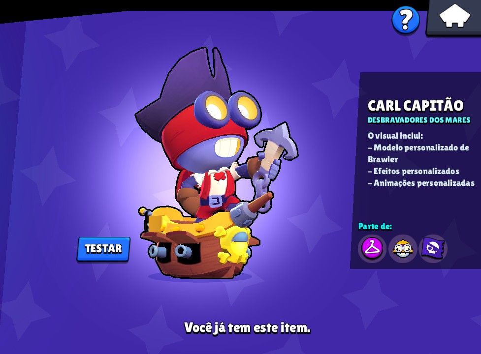 CONTA BRAWL STARS 2019 | 106 BRAWLERS NÍVEL 11 | SKINS EXCLUSIVAS | + 400 SKINS